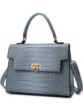 〽️Women Blue Rhinestone Chain Crossbody Tote Shoulder Purse Handbag Evening Bags